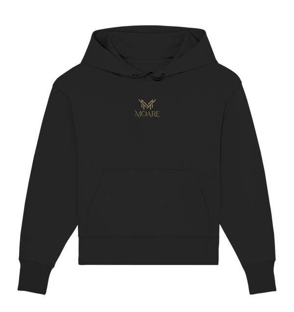 MOARE BASIC GOLDOversize Hoodie Basic mit Stick in Gold, Organic

Produkt wird per Bestickung veredelt
Lässiger Unisex-Hoodie
Material: 85 % ringgesponnene, gekämmte Bio-Baumwolle, Hoodies