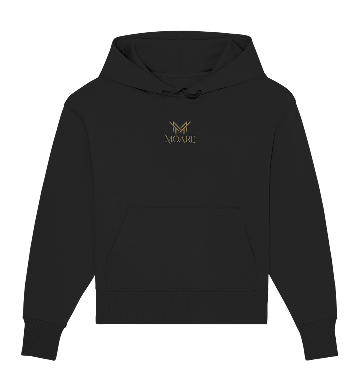MOARE BASIC GOLDOversize Hoodie Basic mit Stick in Gold, Organic

Produkt wird per Bestickung veredelt
Lässiger Unisex-Hoodie
Material: 85 % ringgesponnene, gekämmte Bio-Baumwolle, Hoodies