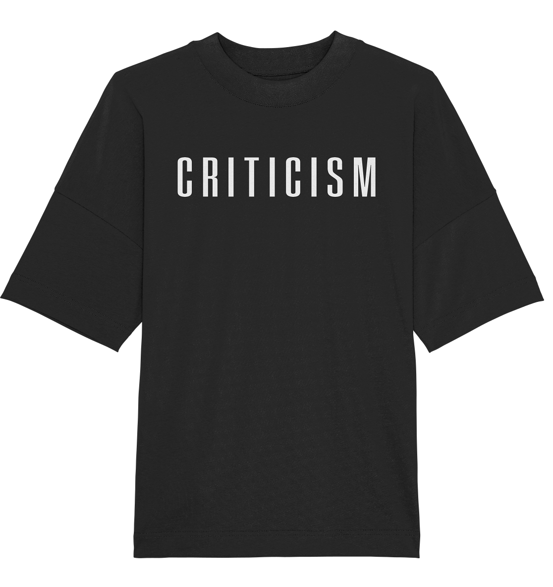 &amp;quot;Criticism&amp;quot;Oversize Tee Aus der To The Top Collection Oversized Unise ...