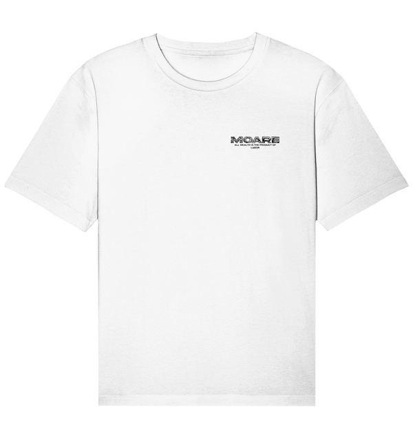 "Signature"Oversize Tee Aus der To The Top Collection
"Light" kürzere Ärmel, gut zu tragen bei warmen Temperaturen

Material: 100 % Baumwolle (Bio-Qualität, ringgesponnen, gekäUnisex-Shirts